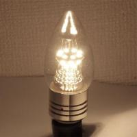 LED電球 E14 シャンデリア球　高輝度 電球色 消費5W [E14-CDL-5W-Y]